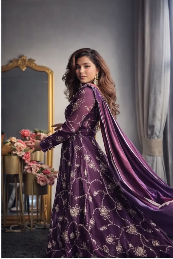 Plum_Royale_Embroidered_Gown?Lehenga_Set