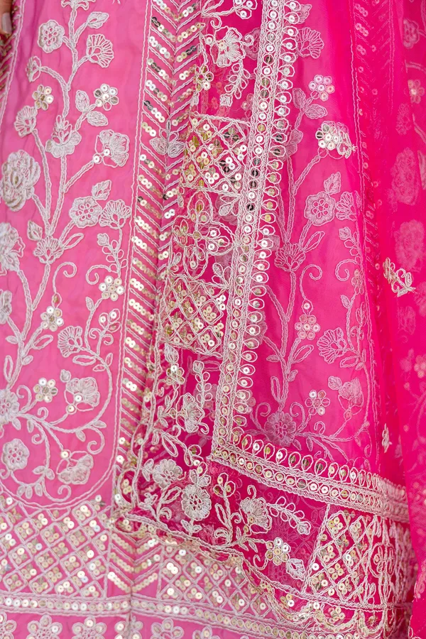 Hot_Pink_Crepe_Silk_Embroidered_Lehenga_Choli_with_Jari_Work_&_Dupatta