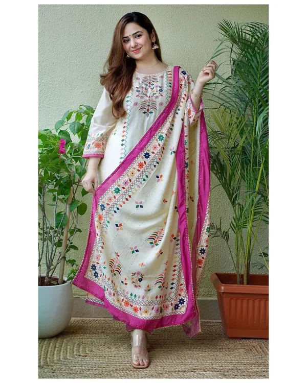 Cream_Kurta_Set