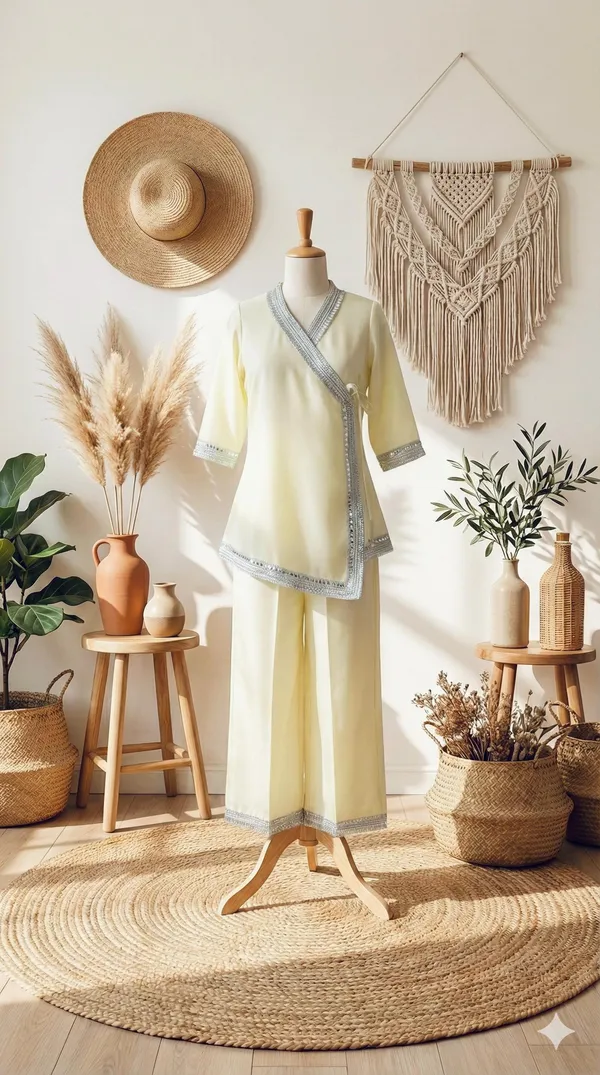 Ivory_??Elegant_Wrap_Kurta_Set