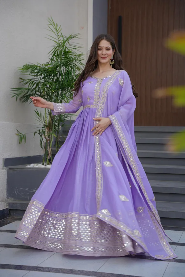 Mehfil_Lilac_Gown_Set