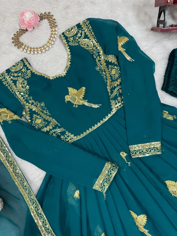 Peacock_Royale_Flare_Gown