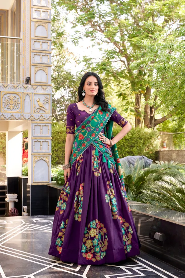 Plum_Garden_Lehenga