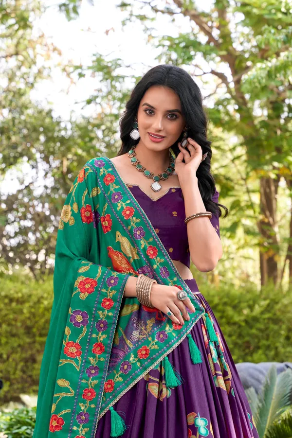 Plum_Garden_Lehenga