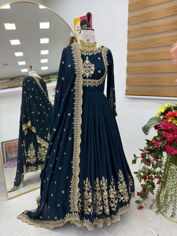 Rama_Sequence_Embroidered_Georgette_Gown_For_Women