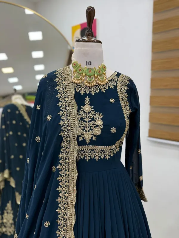 Rama_Sequence_Embroidered_Georgette_Gown_For_Women