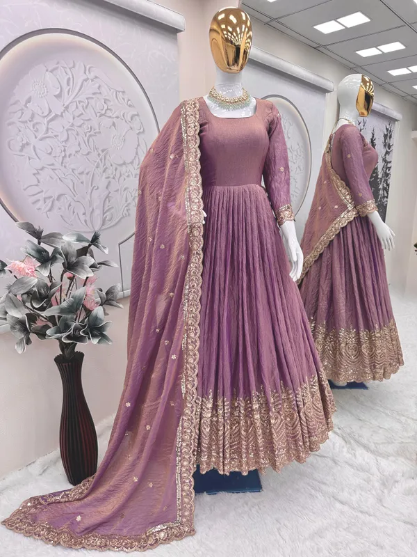 Purple_Silk_Embroidered_Embroidered_Gown_For_Women