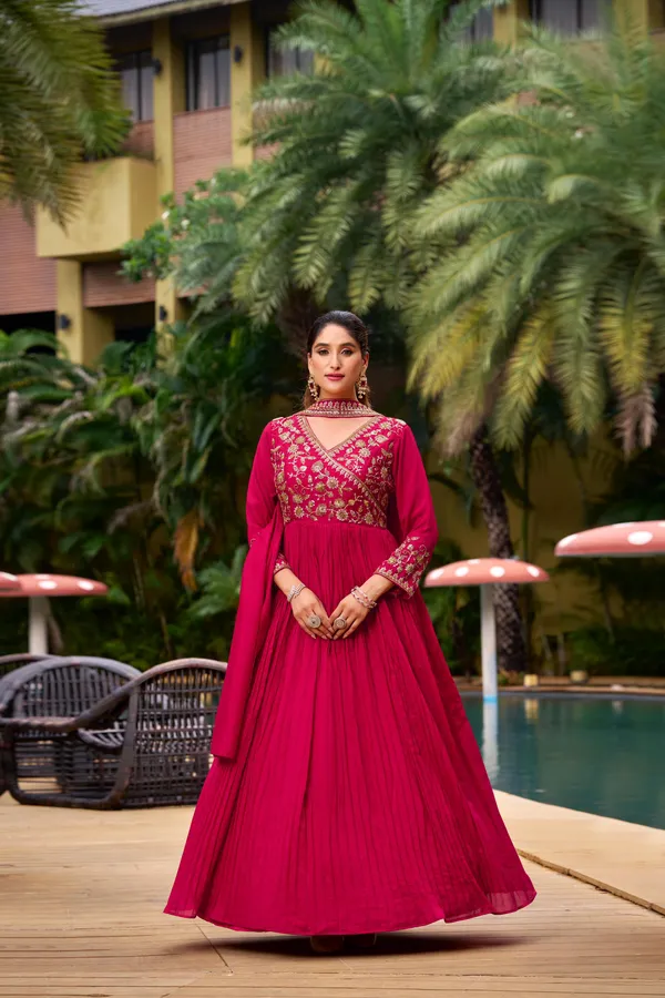 Gulnar_Beads_&_Sequence_Embroidered_Festive_Gown_With_Belt_For_Women