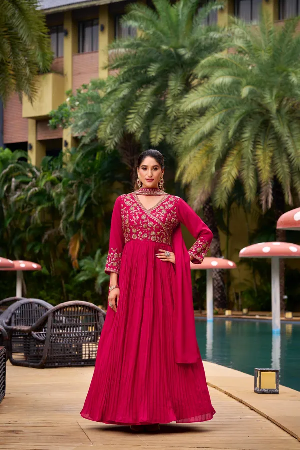 Gulnar_Beads_&_Sequence_Embroidered_Festive_Gown_With_Belt_For_Women