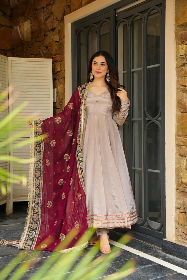 Petal_Festive_Gown_With_Sequence_Embroidered_Dupatta_For_Women