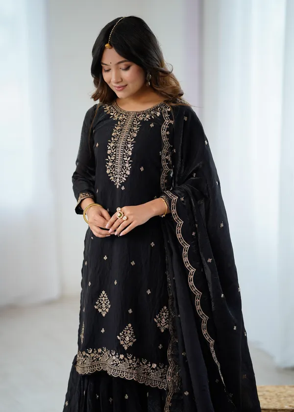 Soft_Crunchy_Silk_Sequence_Embroidered_Sharara_Set_For_Women