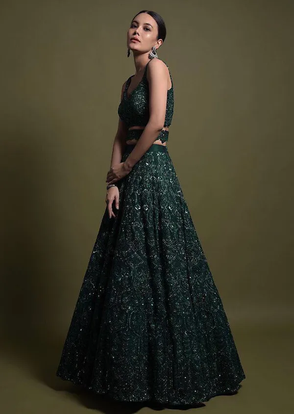 Green_Lehenga_For_Women