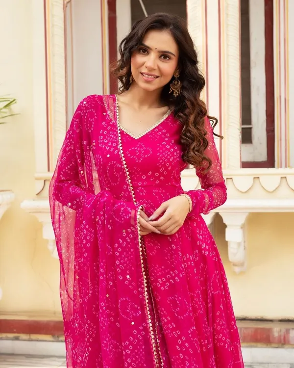 Pink_Bandhani_Printed_Anarkali_Suit_For_Women