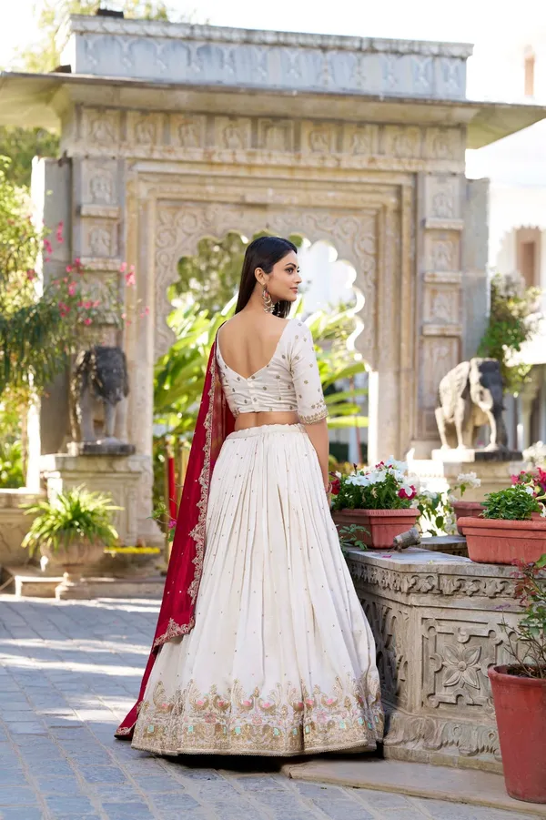 Off-White_Vichitra_Silk_Thread_Embroidered_Lehenga_Choli_For_Women