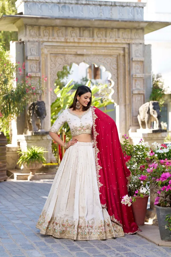 Off-White_Vichitra_Silk_Thread_Embroidered_Lehenga_Choli_For_Women