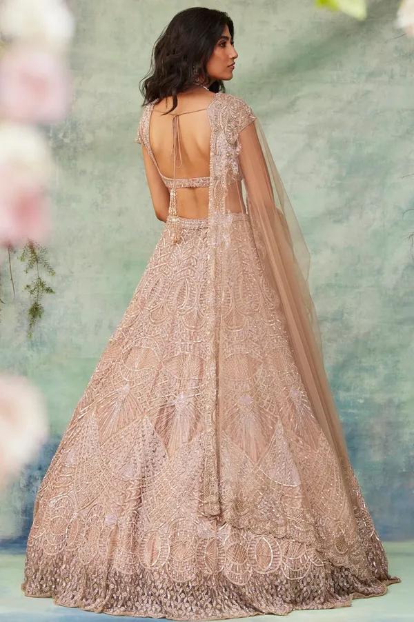 Lavender_Hand-Embroidered_On_Tissue_Fabric_With_Crystals,_Cut_Dana,_Sequin,_Thread,_Beads_Detailing_Lehenga_For_Women