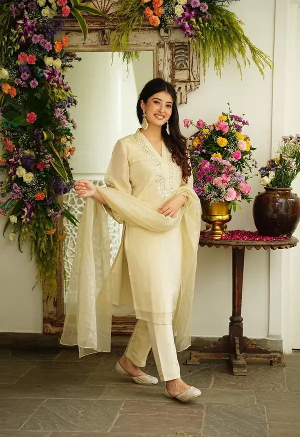 Soft_Chanderi_Embroidered_Foil_Mirror_Work_Kurta_Pant_&_Dupatta_For_Women