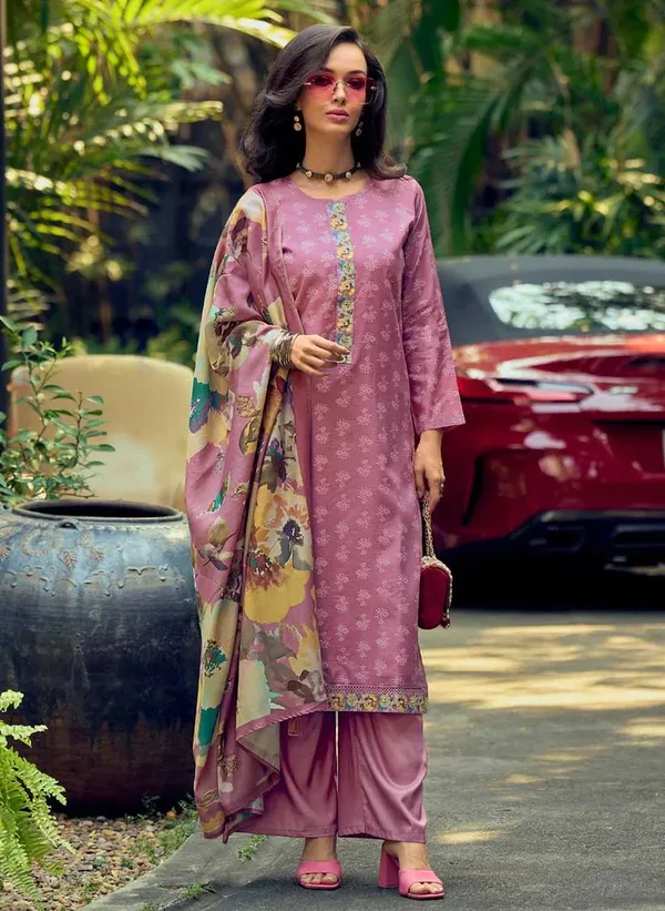 Muslin_Printed_Comfy_Kurta_Pant_&_Dupatta_Set_-_0Nly_One_Left_For_Women