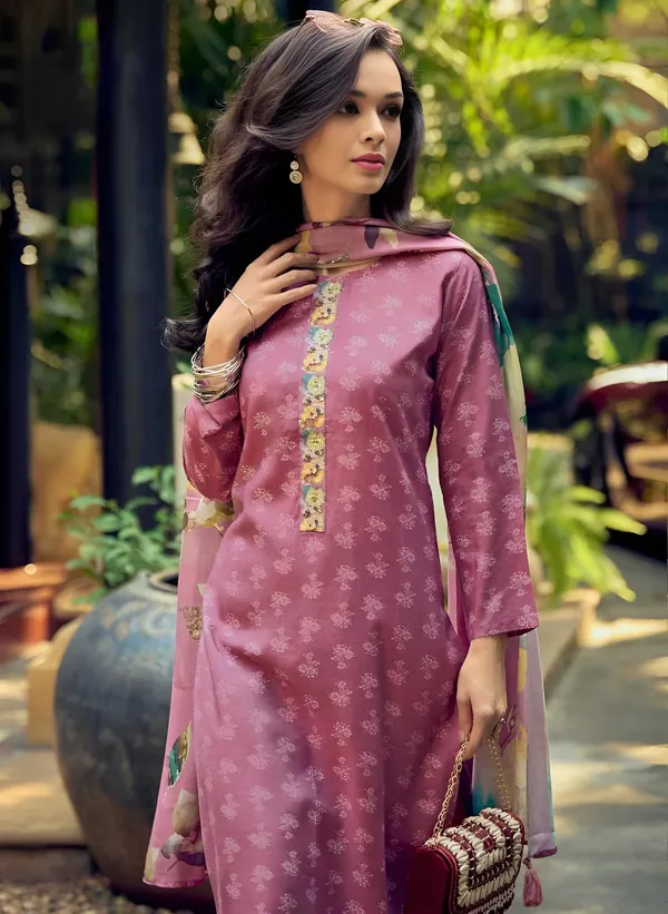 Muslin_Printed_Comfy_Kurta_Pant_&_Dupatta_Set_-_0Nly_One_Left_For_Women