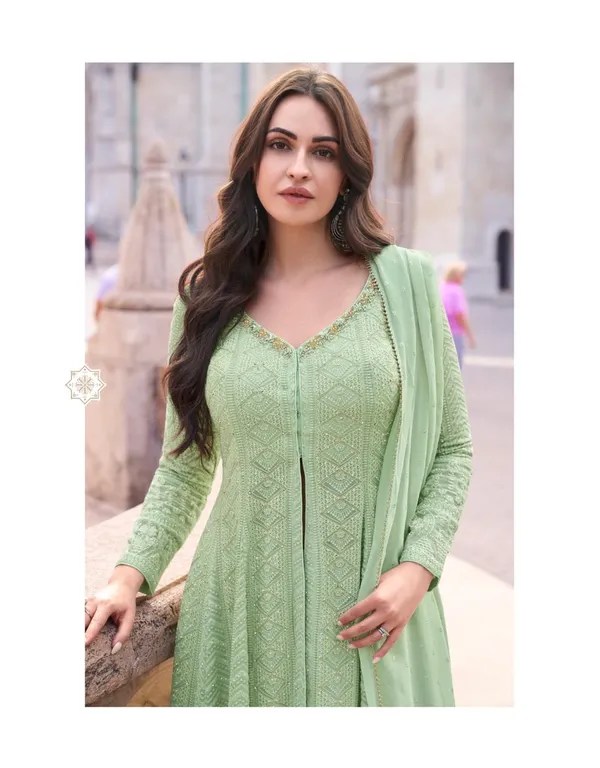 Pastel_Coloured_Georgette_Anarkali_Suit_For_Women