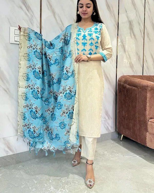 Resham_Thread_Aari_Embroidered_Straight_Cut_Kurta_Pant_&_Dupatta_For_Women