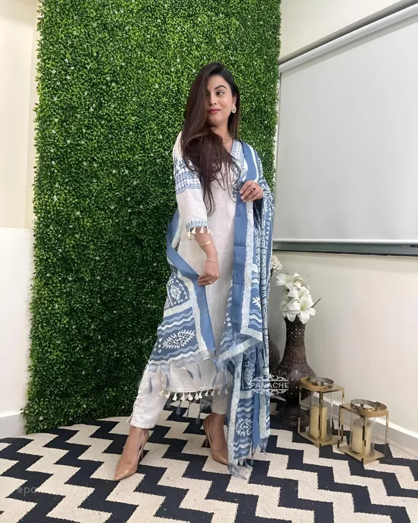Cotton_Katha_Work_Straight_Kurta_Pant_&_Dupatta_For_Women