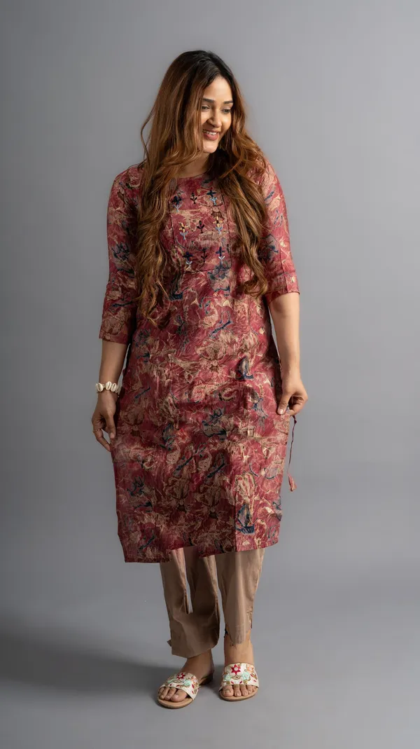 Pink_Cotton_Printed_Kurta_For_Women
