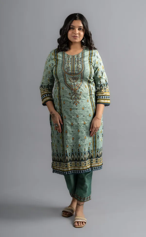 Cambridge_Blue_Embroidered_Kurta_Pants_With_Dupatta_(Set_Of_3)_For_Women