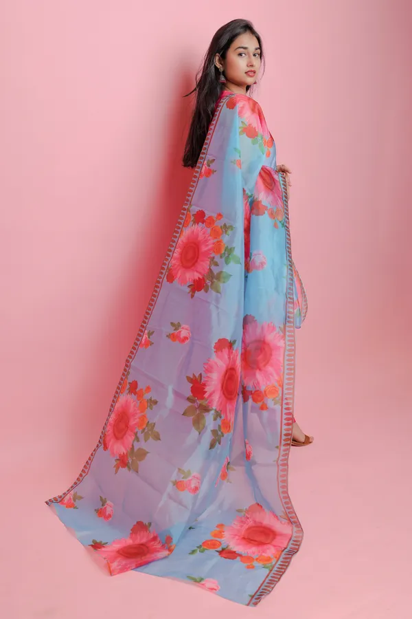 Pink_Solid_Cotton_Rayon_Kurta_&_Pants_With_Organza_Dupatta_For_Women