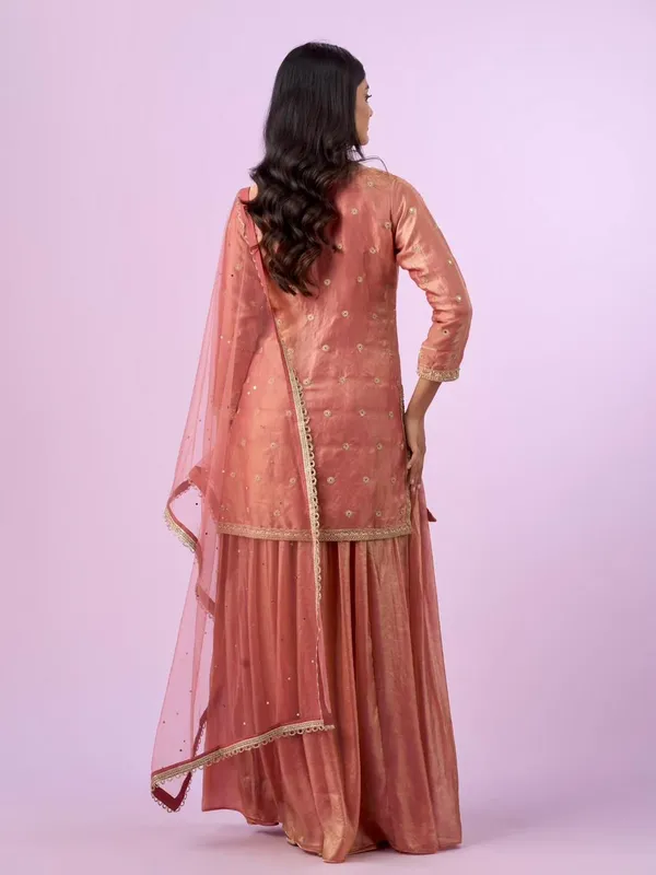 Gajree_Pink_Silk_Sharara_Suit_Set