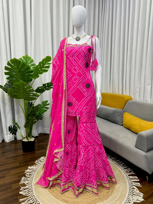 Rangbandh_Bandhani_Sharara_Set