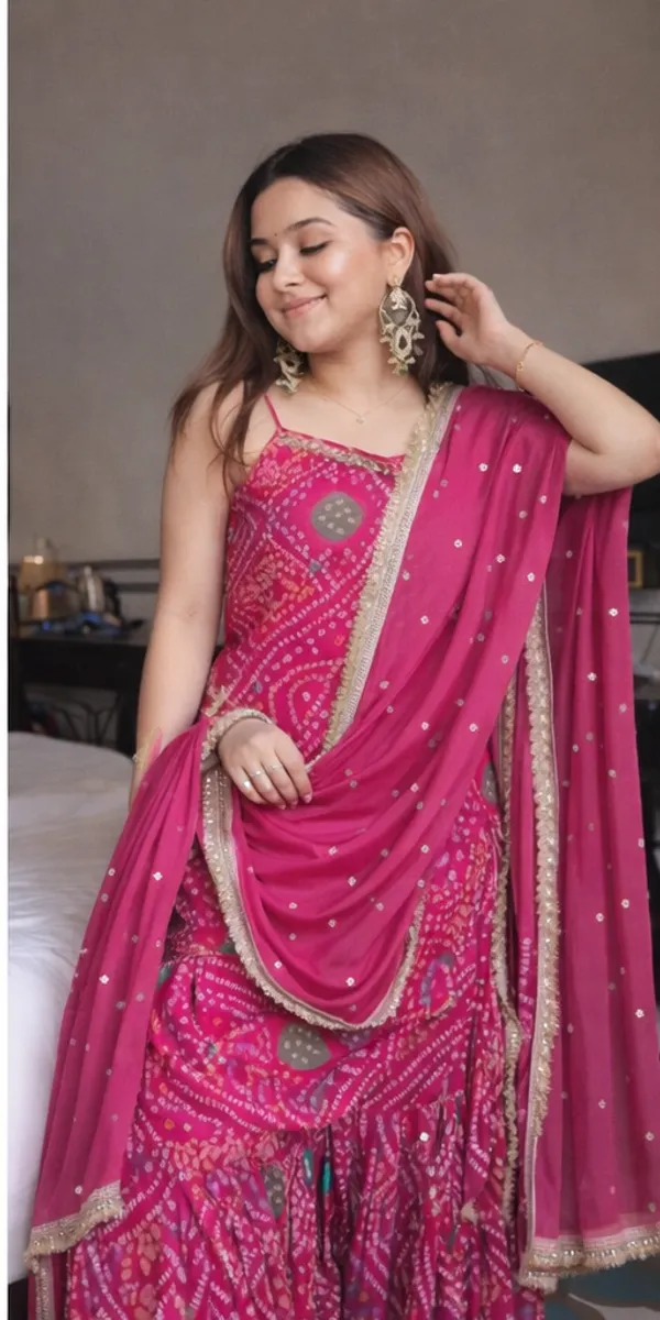 Rangbandh_Bandhani_Sharara_Set