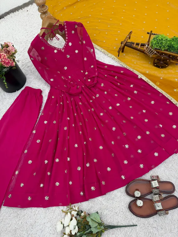 Rani_Flare_Anarkali_Set