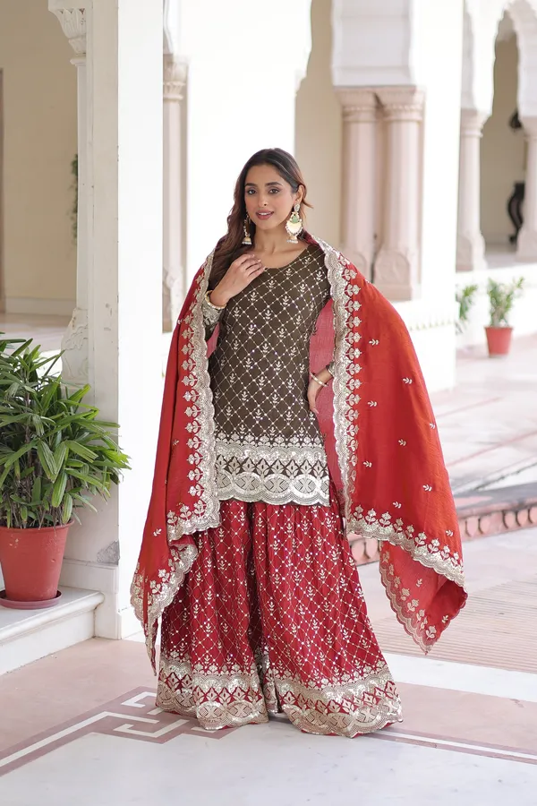 Zar_Hand-Embroidered_Sharara