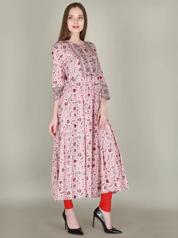 Pink_Rayon_Anarkali_Kurti_For_Women