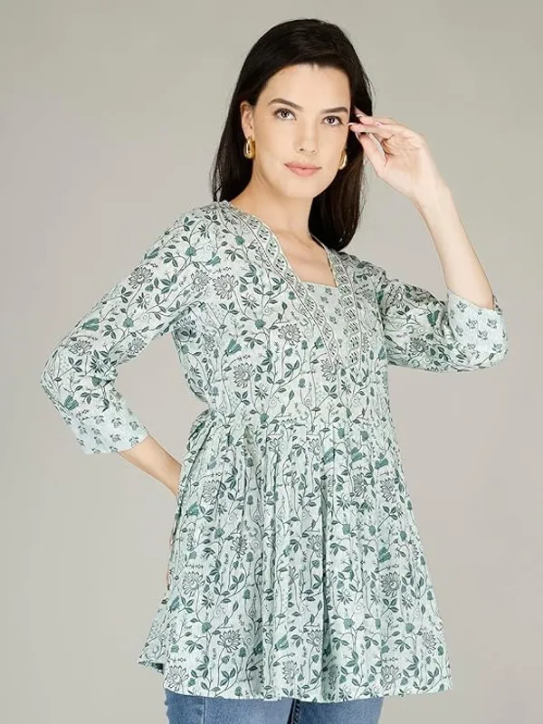 Multicolor_Rayon_Cotton_Blend_Top_For_Women