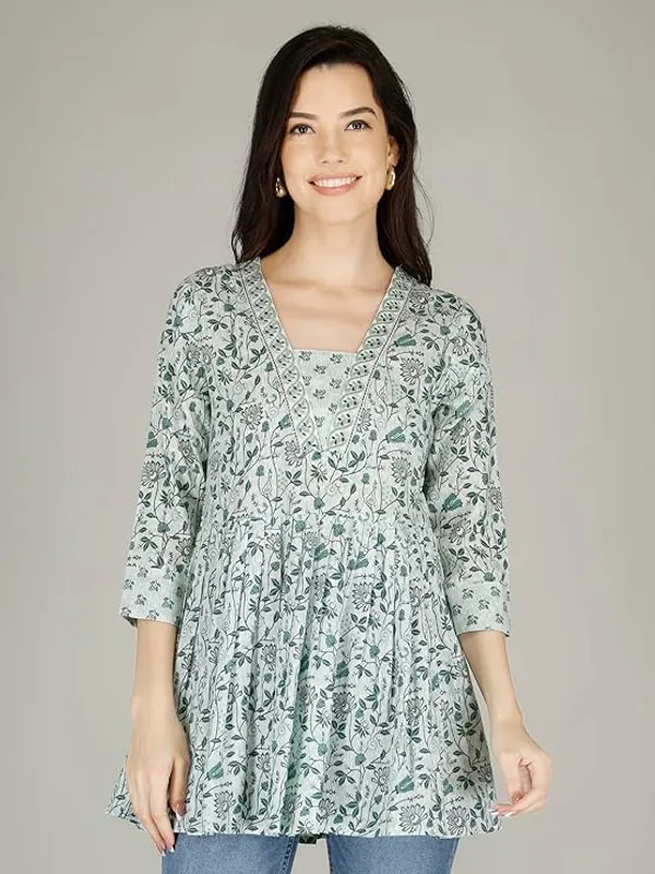 Multicolor_Rayon_Cotton_Blend_Top_For_Women