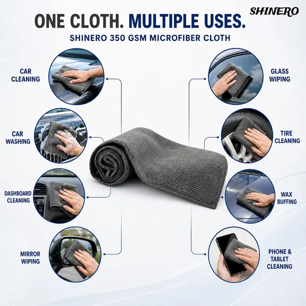 350_Gsm_Microfiber_Cloth|40X40_Cm|Pack_Of_5