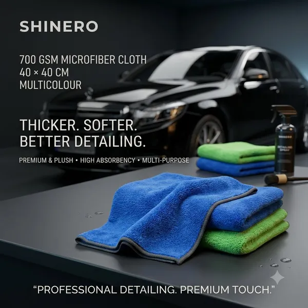 700_Gsm_Microfiber_Cloth|40X40_Cm|_Multicolour