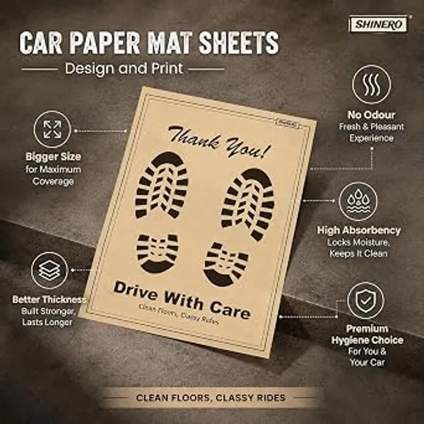 Disposable_Car_Paper_Mats|_44Cm_X_54_Cm_|_High_Absorbency_|_Pack_of_100