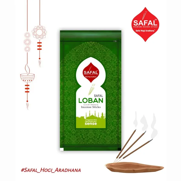 SAFAL_Loban_Agarbatti_Agarbatti_for_Pooja_Pack_of_5_100_Sticks_Per_Pack_Incense_Sticks_for_Pooja_with_Natural_Fragrance_Soothing_And_Long-Lasting_Aroma_Handmade_Agarbatti_Stick