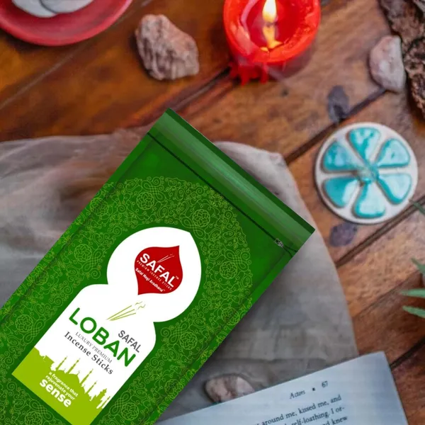 SAFAL_Loban_Agarbatti_Agarbatti_for_Pooja_Pack_of_5_100_Sticks_Per_Pack_Incense_Sticks_for_Pooja_with_Natural_Fragrance_Soothing_And_Long-Lasting_Aroma_Handmade_Agarbatti_Stick