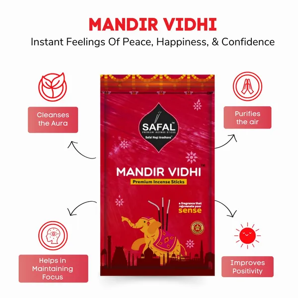 SAFAL_Mandir_Vidhi_Agarbatti_Agarbatti_for_Pooja_Pack_of_5_150_Sticks_Per_Pack_Incense_Sticks_for_Pooja_with_Natural_Fragrance_Soothing_And_Long-Lasting_Aroma_Handmade_Agarbatti_Stick