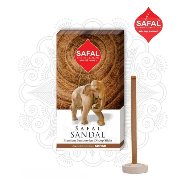 SAFAL_Dhoop_Sticks_for_Pooja_240_Premium_Dhoop_Sticks_Agarbatti_Long-Lasting_Aroma_for_Pooja_And_Meditation_Charcoal_Free_Incense_Sticks_Pack_of_24_Sandal