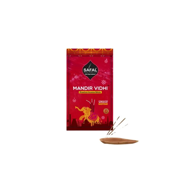 SAFAL_Agarbatti|_Agarbatti_for_Pooja|_Pack_of_45100_Sticks_Per_Pack|_Incense_Sticks_for_Pooja_with_Natural_Fragrance|_Soothing_And_Long-Lasting_Aroma|_Handmade_Agarbatti_Stick_MANDIR_VIDHI