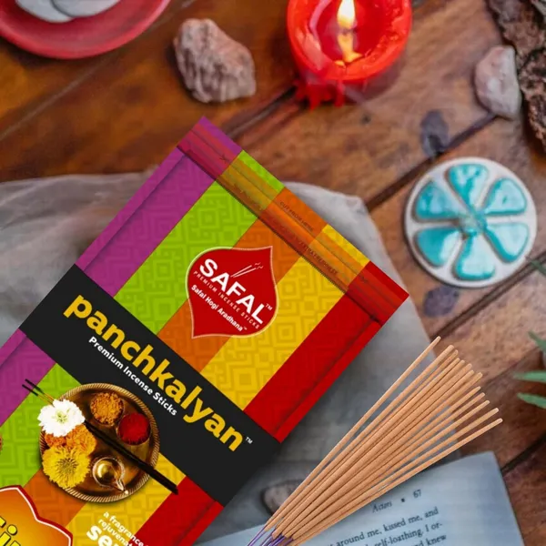 SAFAL_Agarbatti|_Agarbatti_for_Pooja|_Pack_of_5_100_Sticks_Per_Pack|_Incense_Sticks_for_Pooja_with_Natural_Fragrance|_Soothing_And_Long-Lasting_Aroma|_Handmade_Agarbatti_Stick_PANCHKALYAN
