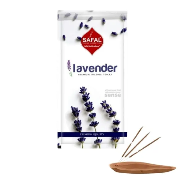 SAFAL_Agarbatti|_Agarbatti_for_Pooja|_Pack_of_5_100_Sticks_Per_Pack|_Incense_Sticks_for_Pooja_with_Natural_Fragrance|_Soothing_And_Long-Lasting_Aroma|_Handmade_Agarbatti_Stick_Lavender
