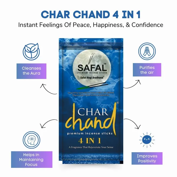 SAFAL_Agarbatti|_Agarbatti_for_Pooja|_Pack_of_5_100_Sticks_Per_Pack|_Incense_Sticks_for_Pooja_with_Natural_Fragrance|_Soothing_And_Long-Lasting_Aroma|_Handmade_Agarbatti_Stick_CHARCHAND