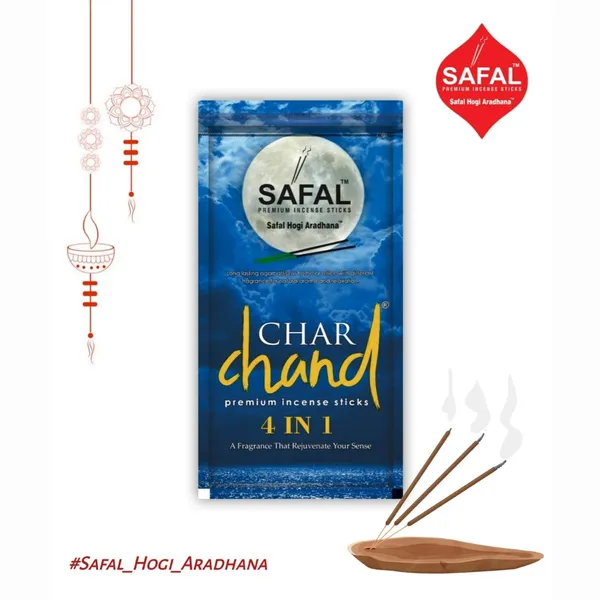 SAFAL_Agarbatti|_Agarbatti_for_Pooja|_Pack_of_5_100_Sticks_Per_Pack|_Incense_Sticks_for_Pooja_with_Natural_Fragrance|_Soothing_And_Long-Lasting_Aroma|_Handmade_Agarbatti_Stick_CHARCHAND