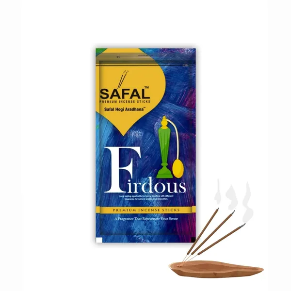 SAFAL_Incense_Stick_Incense_Stick_for_Puja_Pack_of_5_100_Sticks_Per_Pack_Agarbatti_Stick_Natural_Fragrance_for_Puja_Meditation_Refreshing_Ambience_Long-Lasting_Aroma_Handmade_Agarbatti